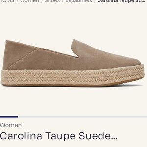 TOMS Carolina in Taupe Suede